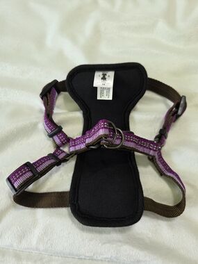 XS Coastal Explorer Purple Padded Dog Harness